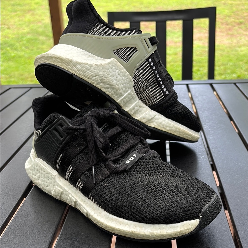 Adidas EQT black and white Sneakers.